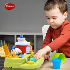 ROHSCE Baby Pop Up Toy with sheep button offers engaging audio rewards during learning moments