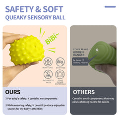 ROHSCE baby rattle delivering gentle sounds for early hearing