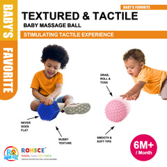 ROHSCE bath time sensory balls designed for water play and easy gripping