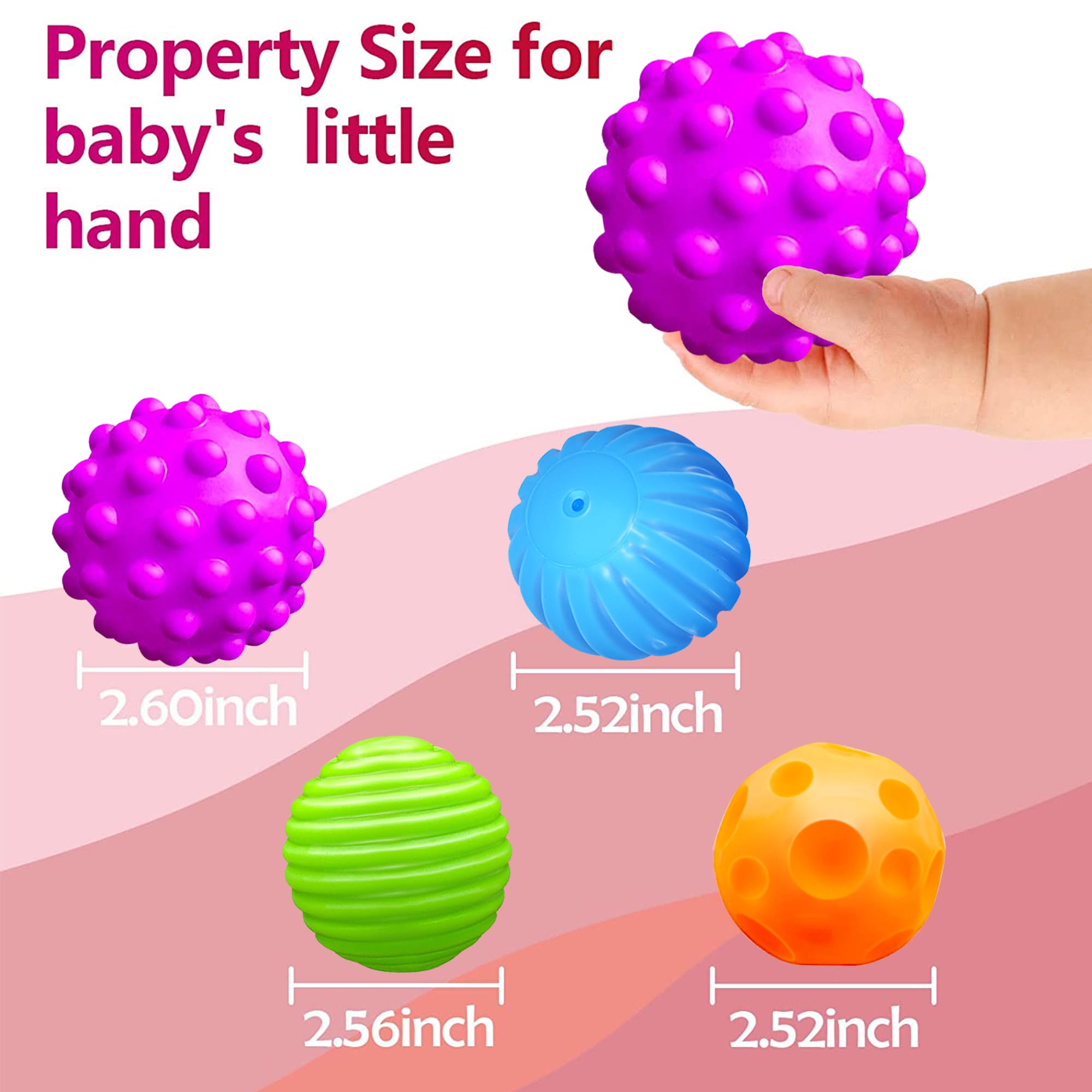 ROHSCE BPA-free squeaky ball safe for mouthing