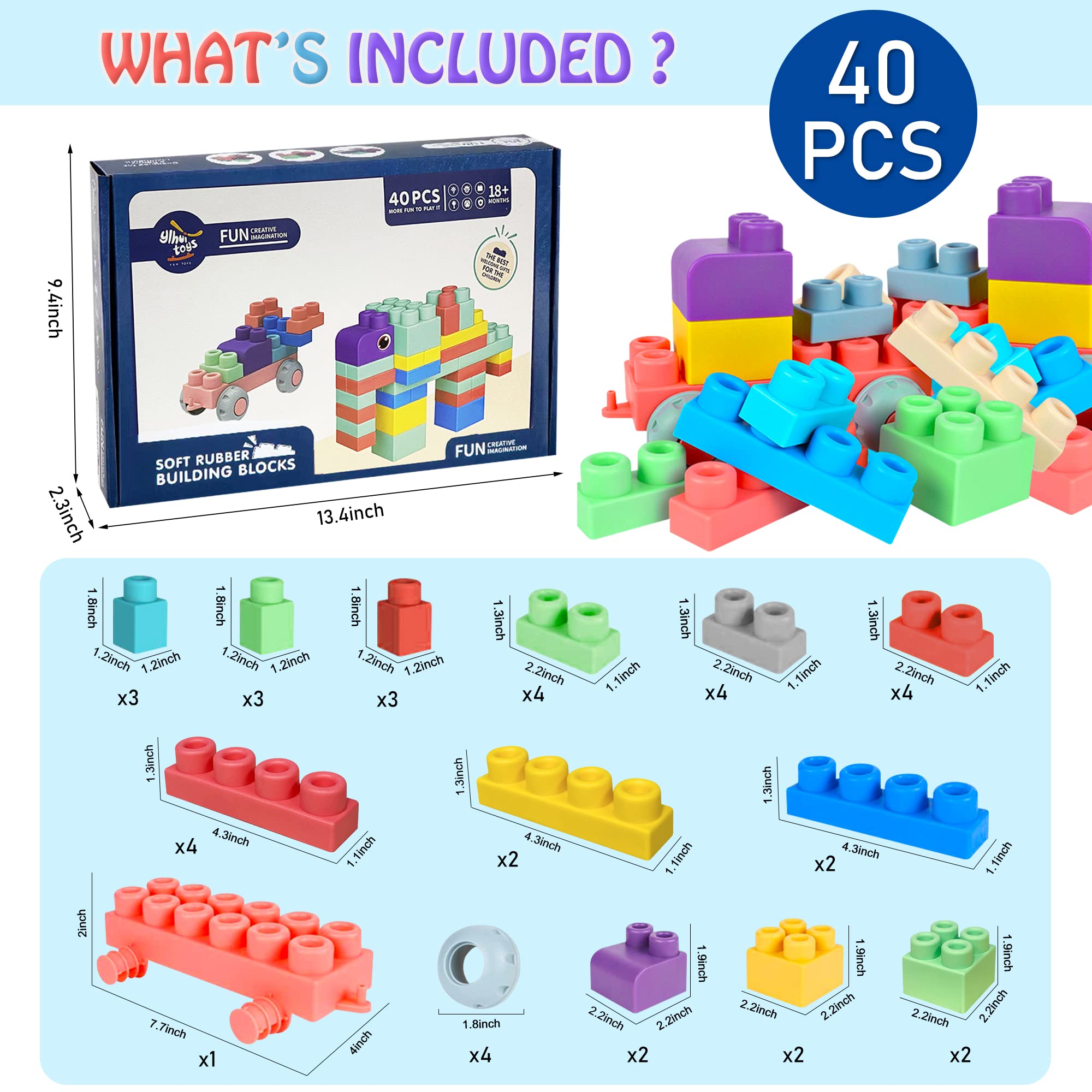 ROHSCE educational toy fosters hand-eye coordination and fine motor development.