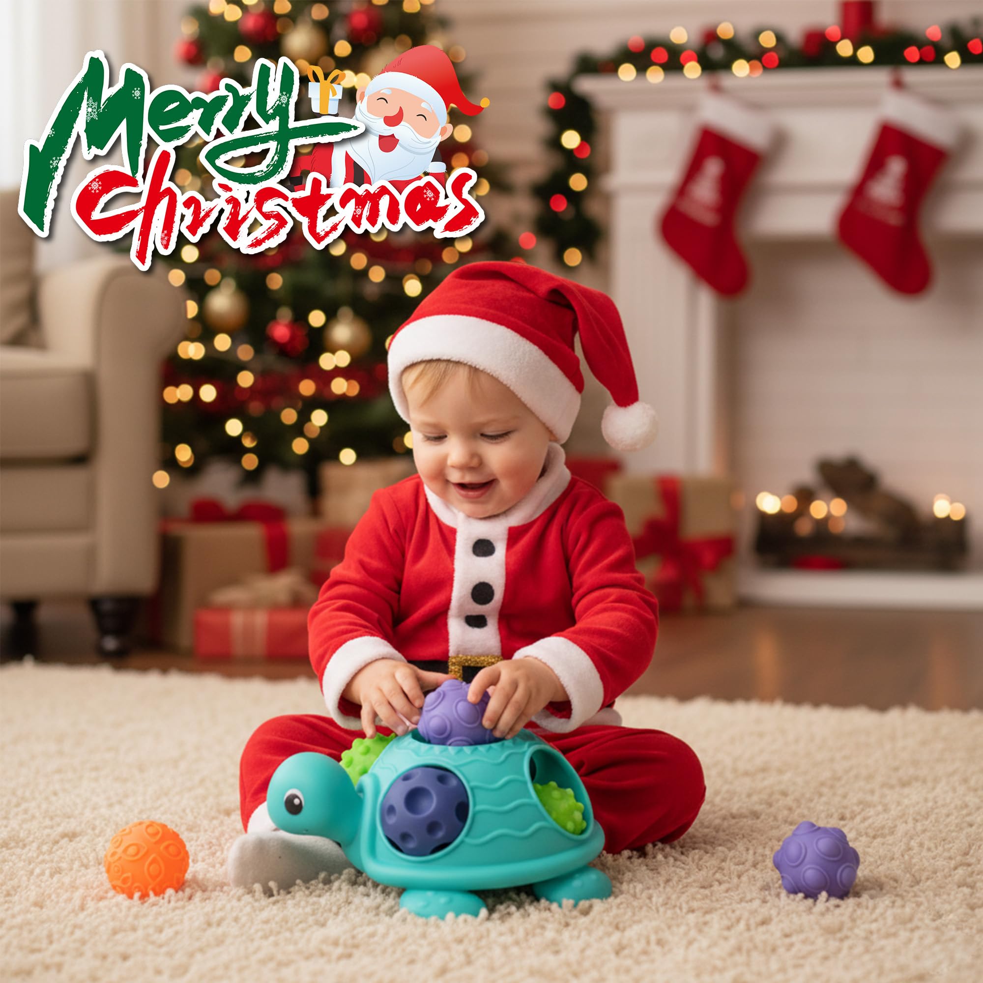 ROHSCE color diverse sensory balls aiding color recognition during play