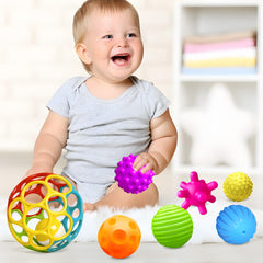 ROHSCE Montessori-inspired play balls: supports independent exploration and fine motor practice