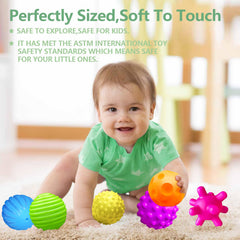 ROHSCE sensory balls are soft to grip for safe handling.