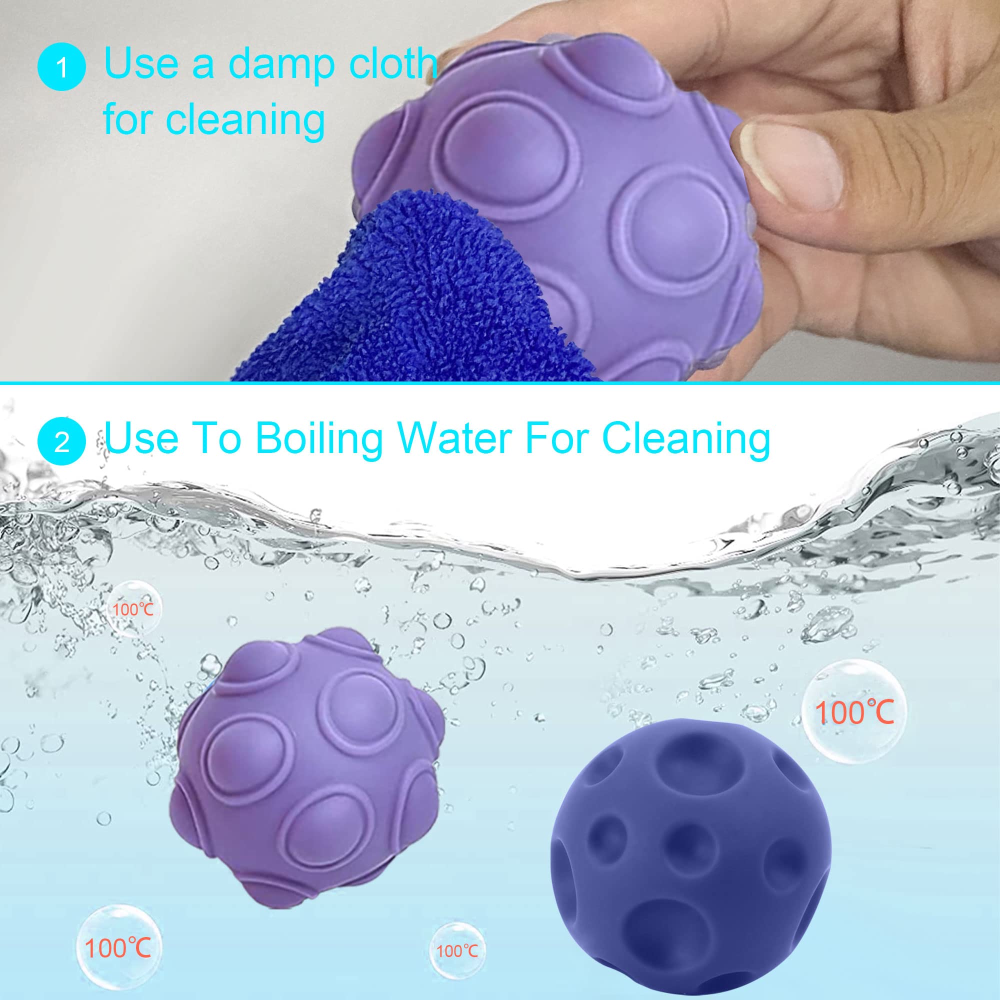 ROHSCE squeaky sensory ball adding interactive play and sound feedback