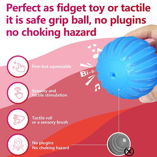 ROHSCE sensory balls with textures and colors for tactile play