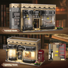 ROKAFU Magic Shop building set tool room detail enhances realism and organization in the build.