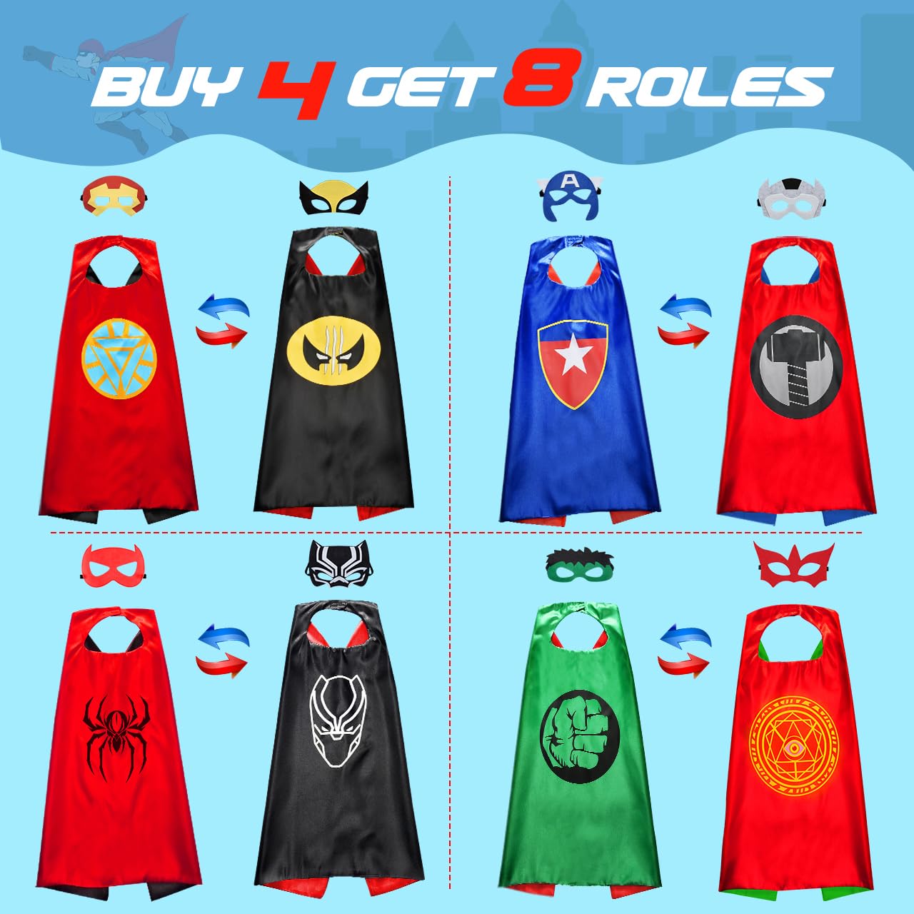 Roko gift set ideal for birthdays and dress-up parties.