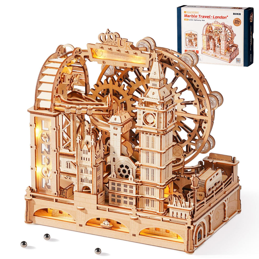 ROKR 3D puzzle London Big Ben scene for immersive city adventure.