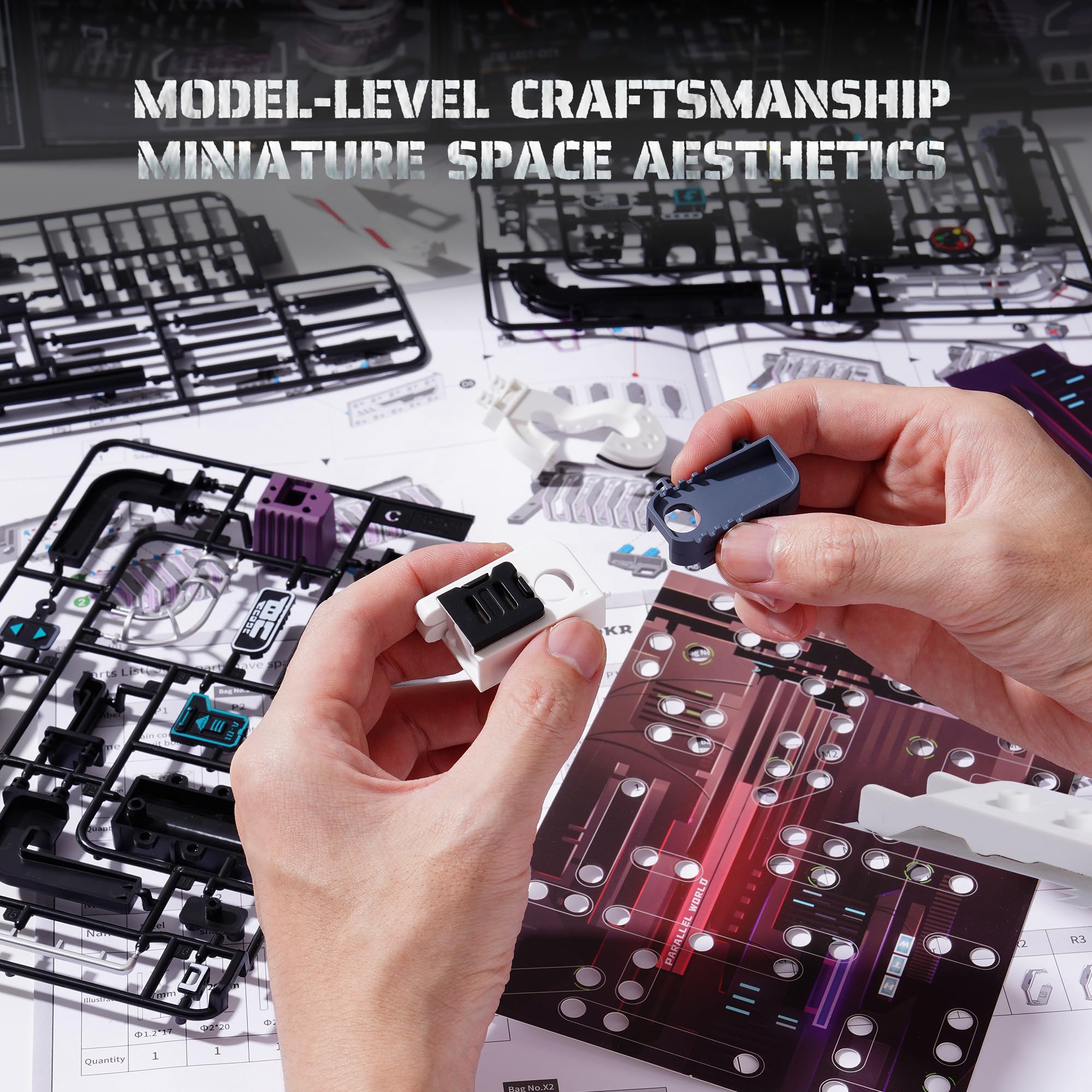 ROKR assembly guide supports beginners with clear steps
