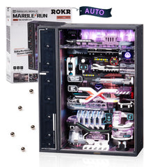 ROKR 3D Marble Run city module showcases futuristic design and interactive play