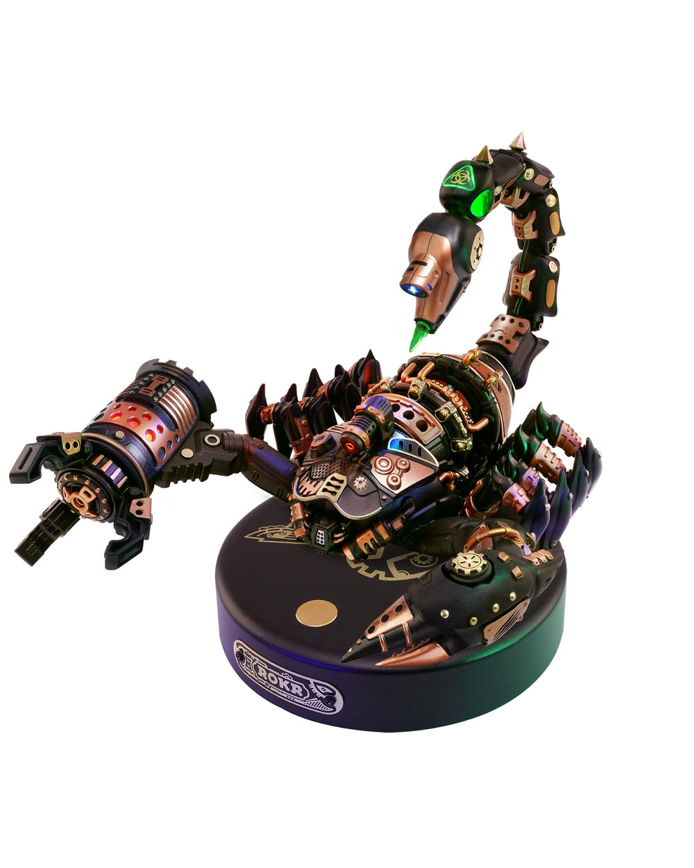 ROKR Emperor Scorpion model front view for an impressive desk display