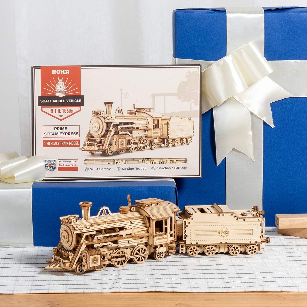 Gift-ready packaging for ROKR puzzle on special occasions.