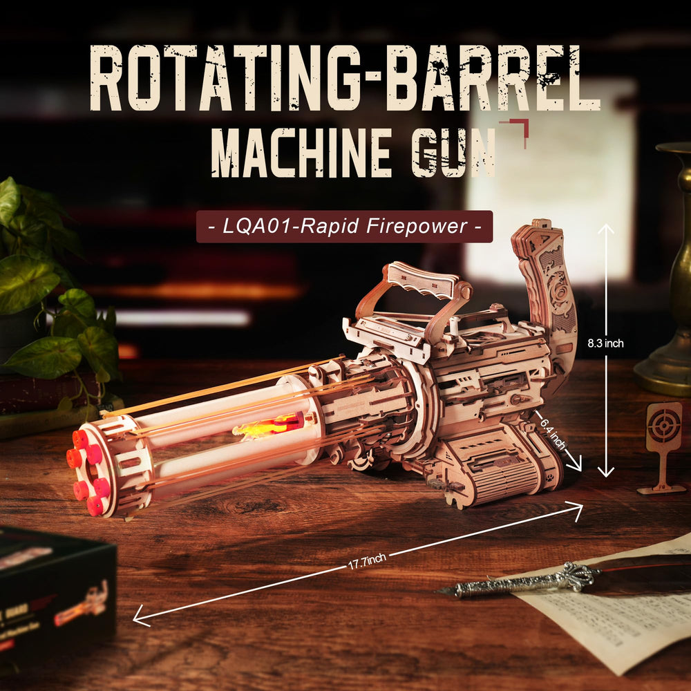 ROKR dual-trigger setup lets you simulate pulse-fire action during assembly