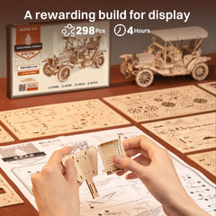 ROKR miniature car display stand for stylish decor