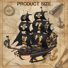 ROKR Seahorse Barque step-by-step instructions guide builders.