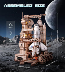 ROKR space-shuttle-7-story-control-tower highlights authentic retro control aesthetics.