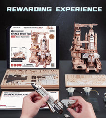 ROKR space-shuttle-detailed-abs-pieces emphasize quality materials and durable construction.