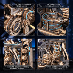 ROKR Spaceport LGC01 gear transmission showcases compact engineering.