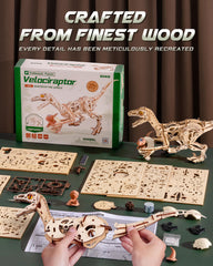 ROKR Velociraptor decorative display piece for shelves.