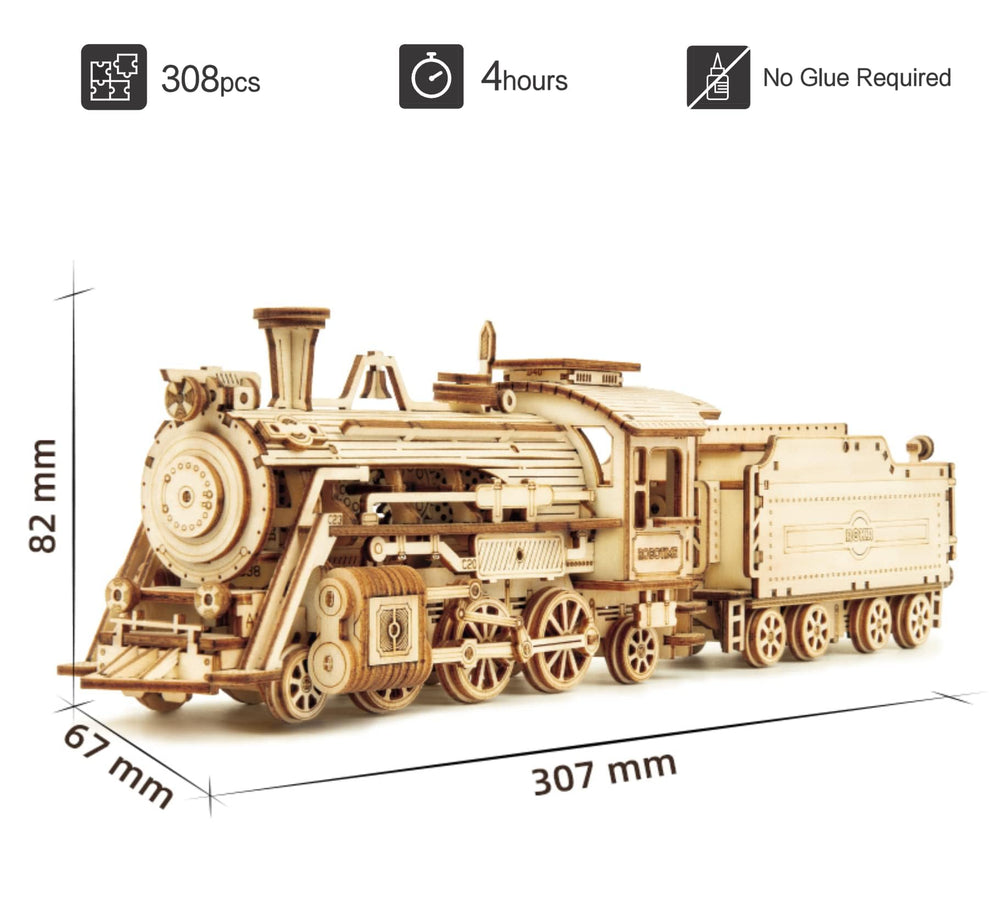 ROKR model wheels and gears designed for smooth mechanical motion.