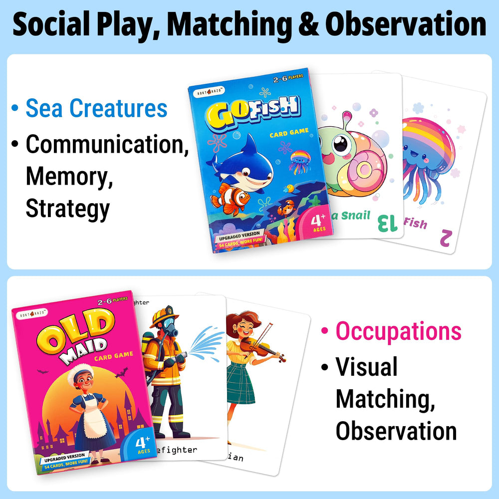 rokt&razo Crazy Eights game pack encouraging strategy and fun
