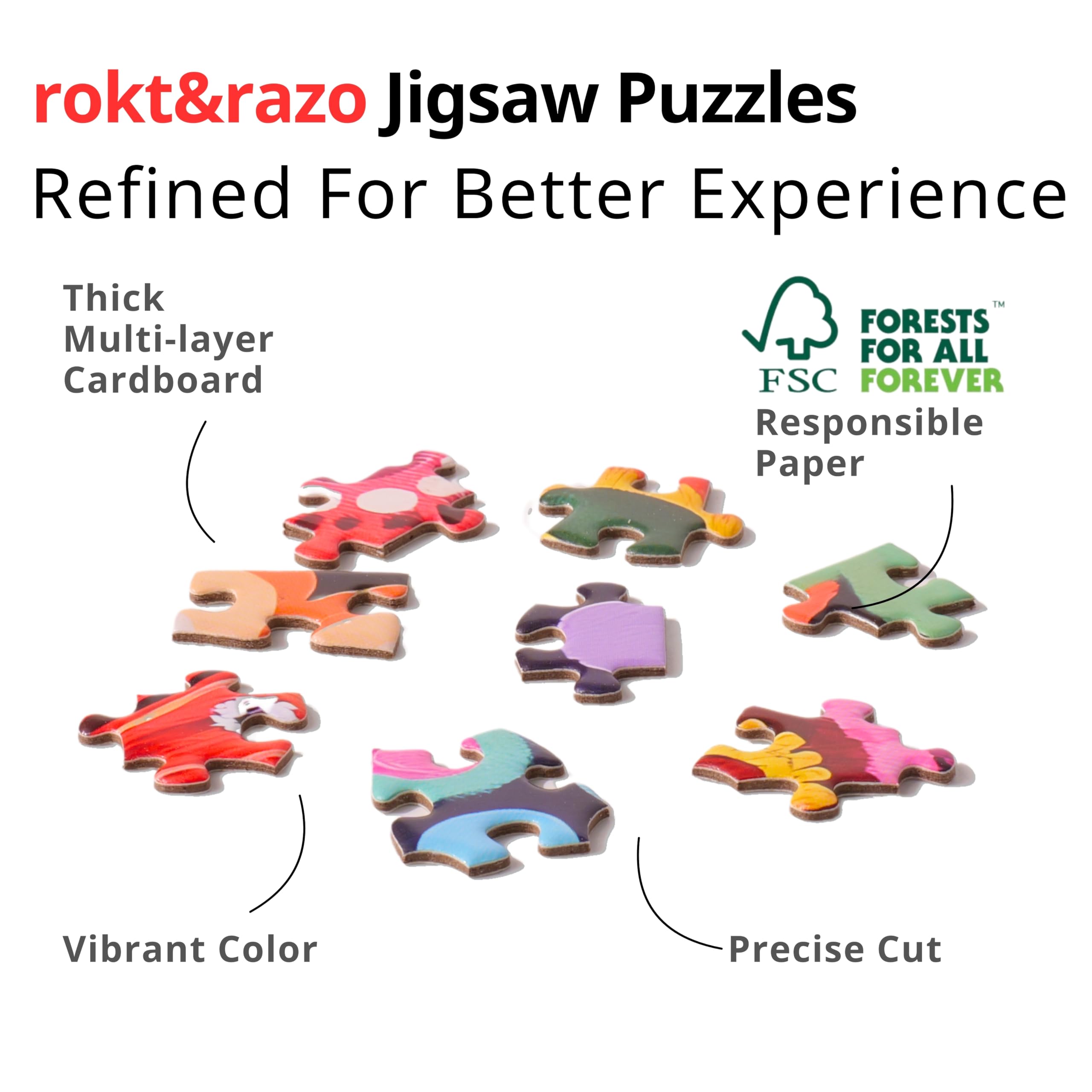 rokt-razo missing piece support guarantees assistance if needed.