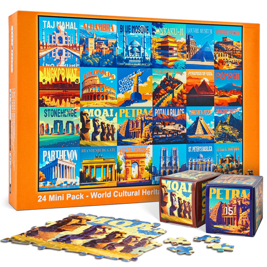 roktrazo World Heritage mini-pack puzzle box designed for a daily challenge.