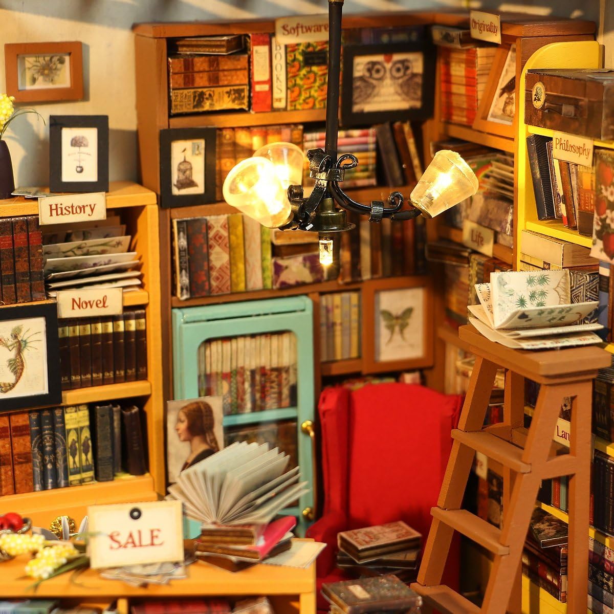 Rolife assembly in progress demonstrates a calm, focused hobby session.