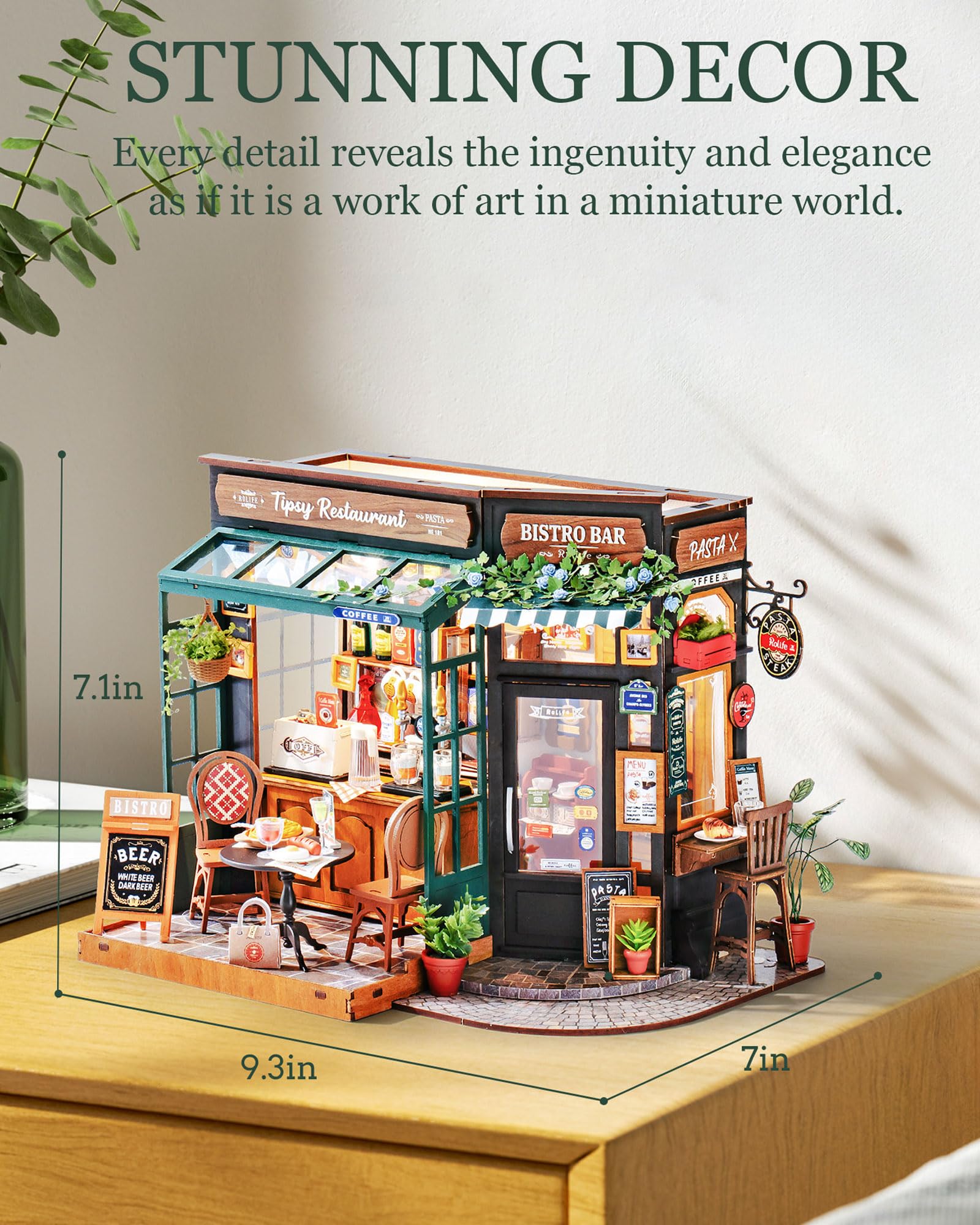 Rolife beginner-friendly instruction manual guides easy assembly.