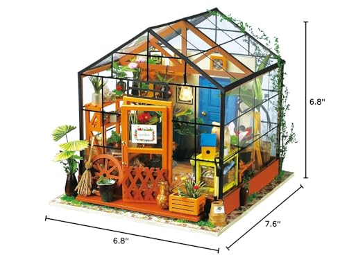 Rolife Cathy’s Flower House makes a thoughtful gift for decor and garden lovers.