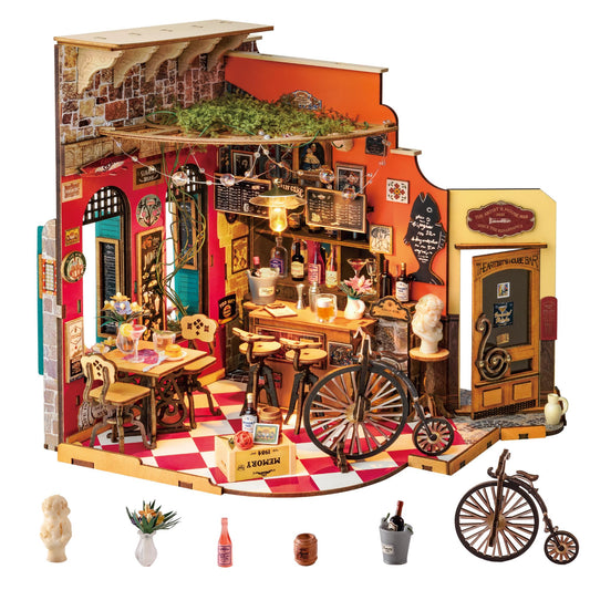 Rolife Cheers Bar and Dining front view with warm sunset ambience.