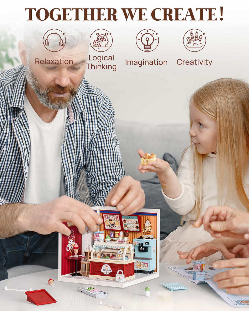 Rolife display-ready mini scene inspires creative home decor