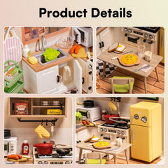 Rolife mini fridge with storage case enhances organization in displays.
