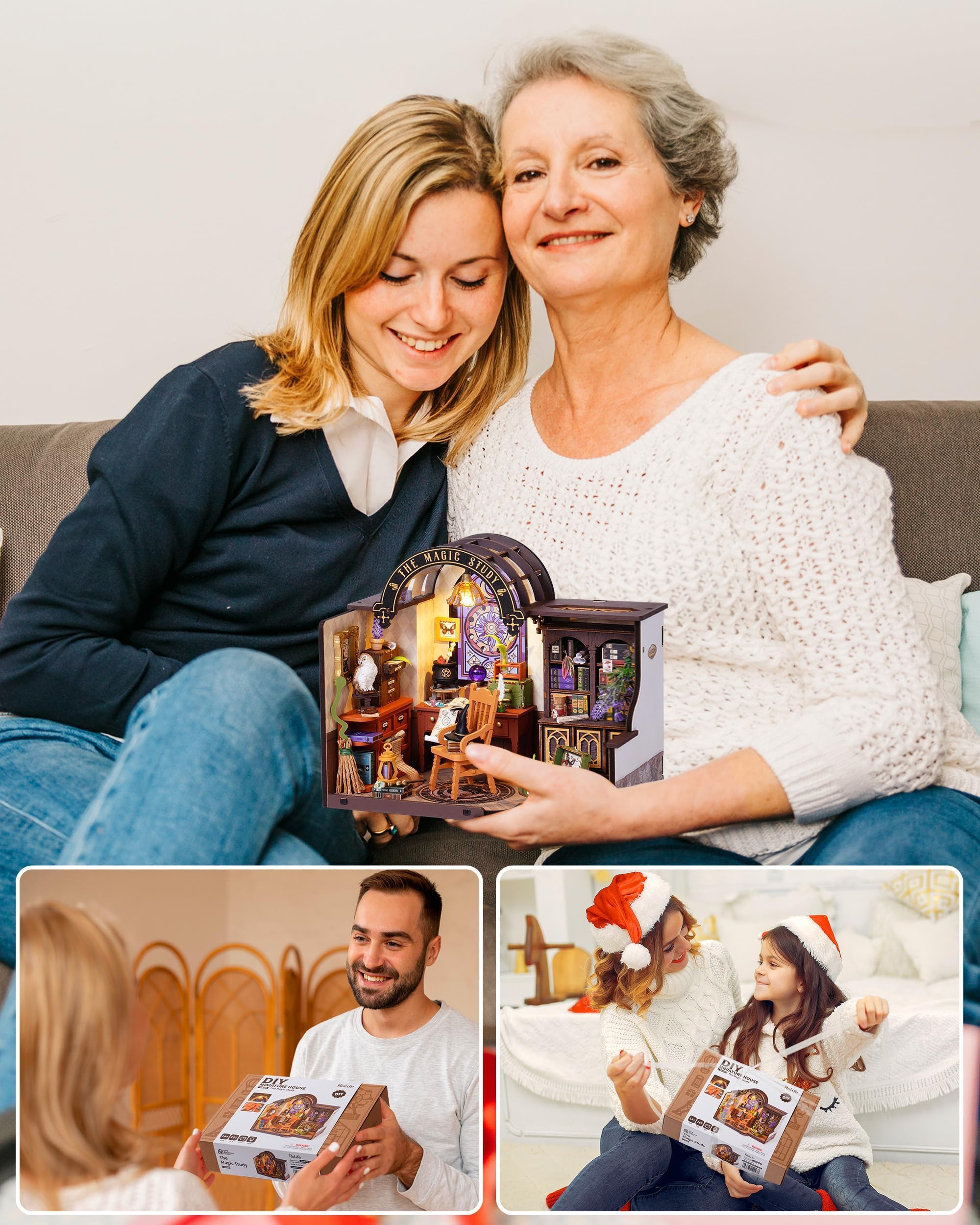 Rolife scene-ready diorama invites creative decoration in any room.