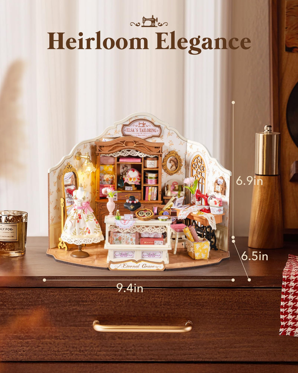 Rolife Elsa's Tailoring gift-packaging offers instant creativity and gifting appeal