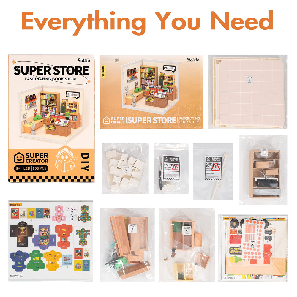 Rolife gift packaging idea for adults, ideal holiday surprise