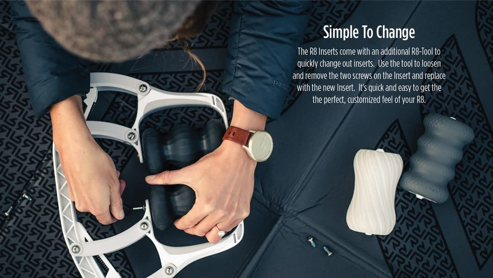 ROLL Recovery R8 Plus SuperPlush insert enables versatile travel and at-home use.