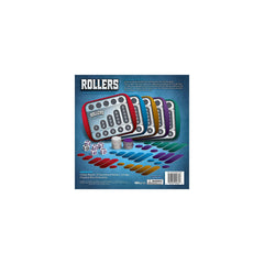 Rollers board markers 75-piece set keeps score clean and organized during play.