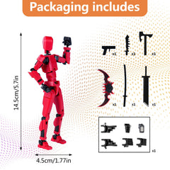 Rolling Art Model 13 glow-in-the-dark figure adds ambiance in dim spaces