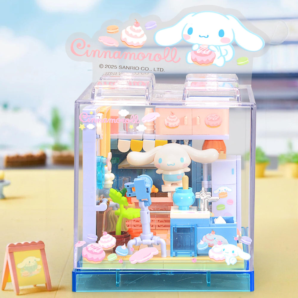 ROLOSO miniature bakery blocks offer hands-on assembly and imaginative play.