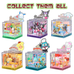 ROLOSO room decor and plush stickers complement a cute display scene.