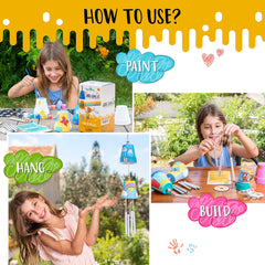 Romi's Way wind chime tubes create gentle, musical wind sounds