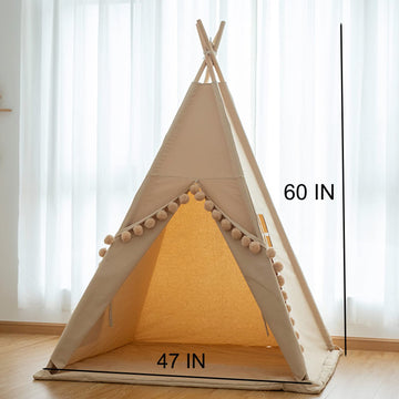 RONGFA play tent is machine washable for simple cleanup.