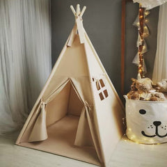 RongFa Teepee Tent for kids, quick assembly in minutes for prepped playtime