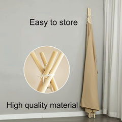 RongFa natural wooden poles provide a sturdy, safe frame for indoor adventures.