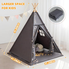 RONGFA Teepee Tent foldable design simplifies transport and storage