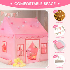 RONGFA star light inside the tent adds cozy ambiance for storytime.