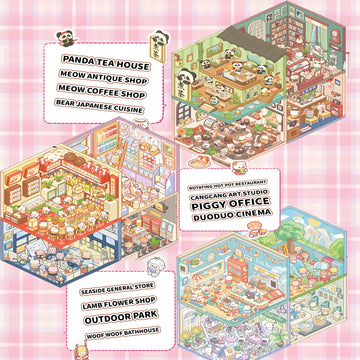 Ronlor space sticker collection features backgrounds and characters for imaginative storytelling.