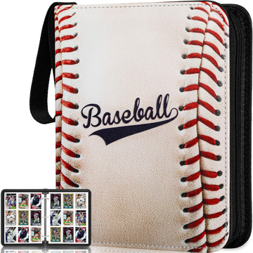 RONMONG baseball card binder cover with premium design for display